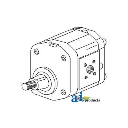 A & I Products Pump, Hydraulic 5" x6" x3.2" A-3145248R93